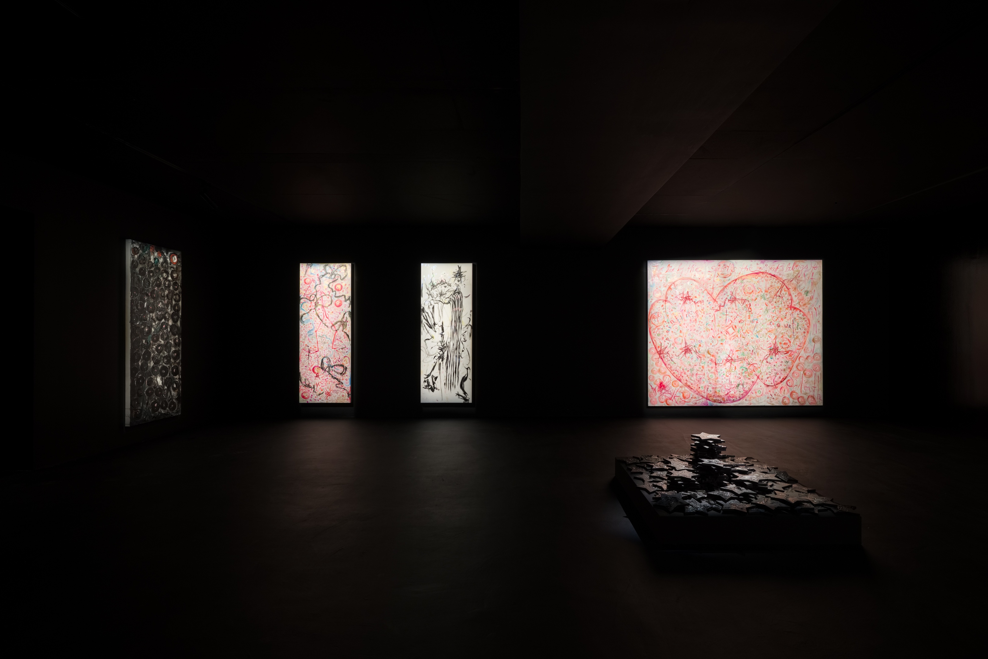 Jutta Koether,&nbsp;rEceNt WoRkS,&nbsp;Empty Gallery, Hong Kong, March 22 – June 20, 2026. Photo: Felix S.C. Wong.